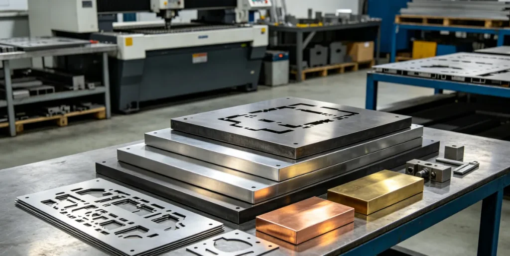 Metal thickness and cutting methods